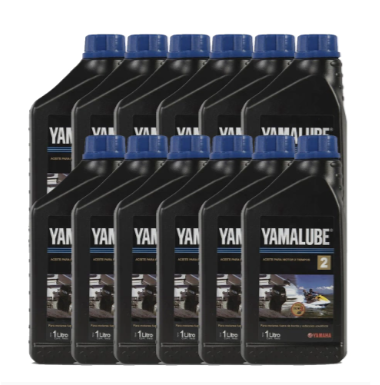 Aceite YAMAHA 4T 10W-30 Marine para todos los Motores Fuera de Borda 4 tiempos | 12 botellas de 946ml